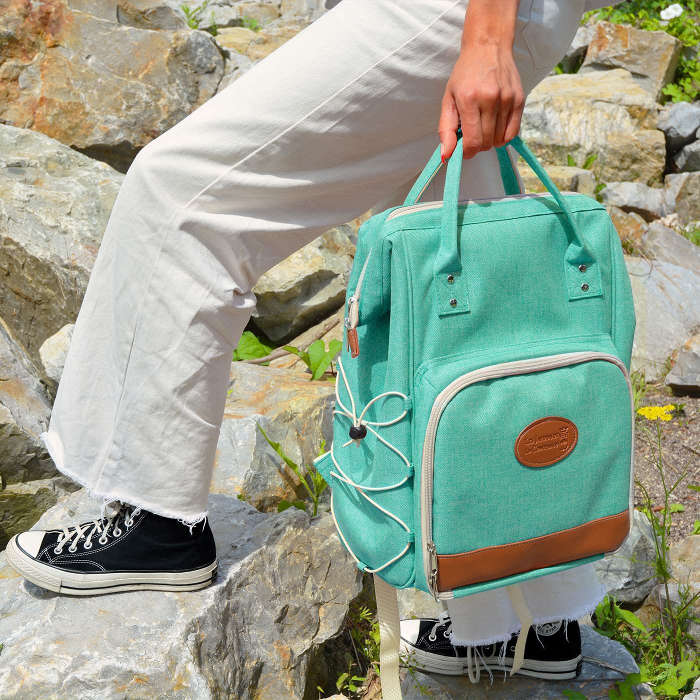 Sac à dos pique-nique Turquoise - 2 personnes