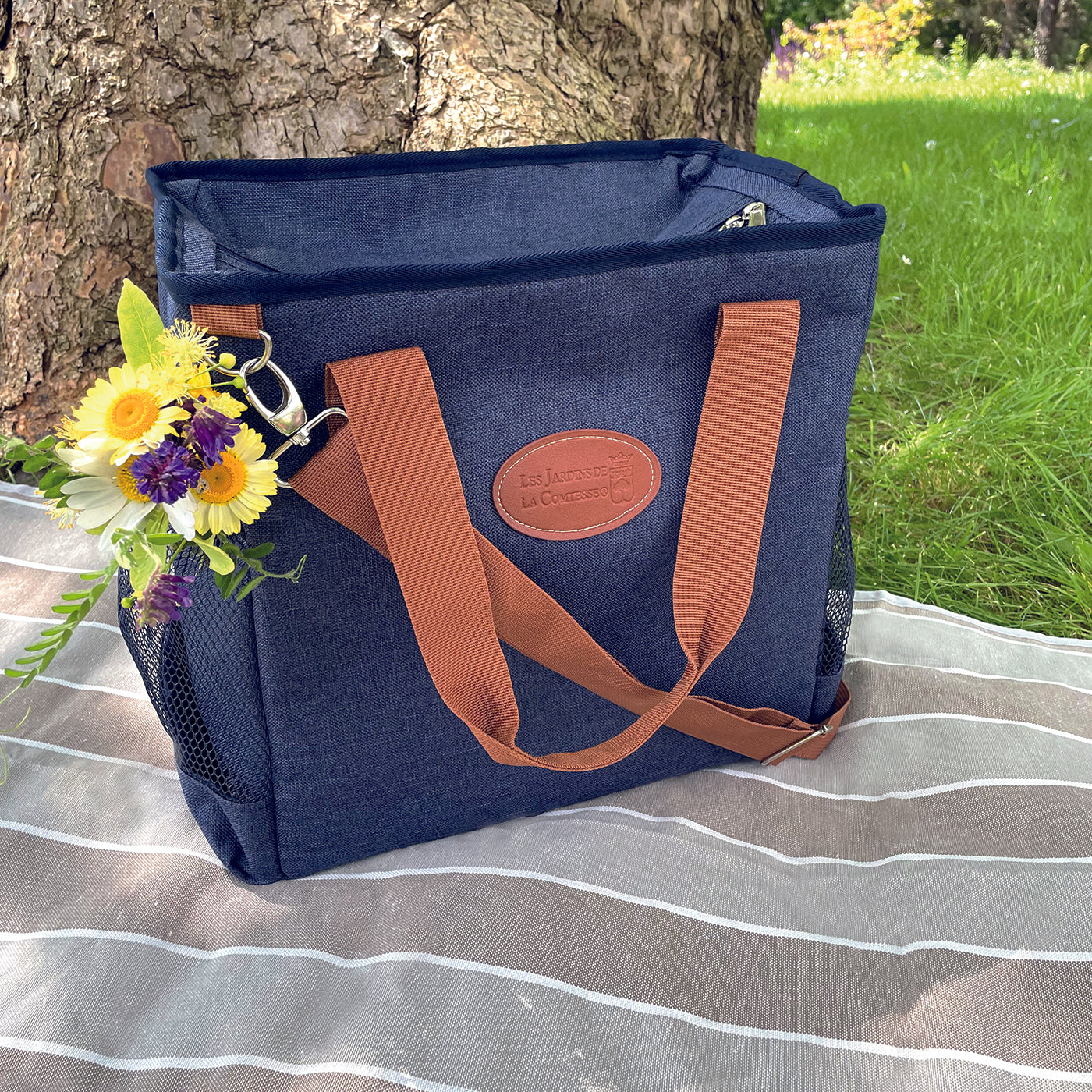 Glacière pour pique-nique Bleue