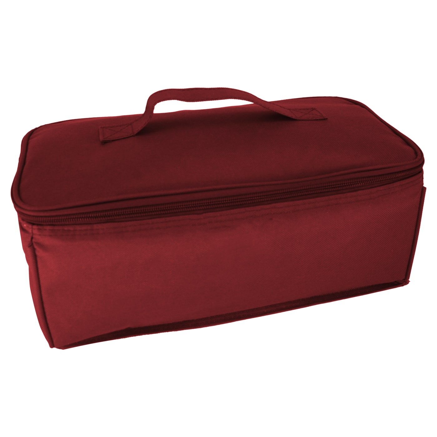 Glacière Isotherme Bordeaux Grande Taille 34 x 18 x 15 cm