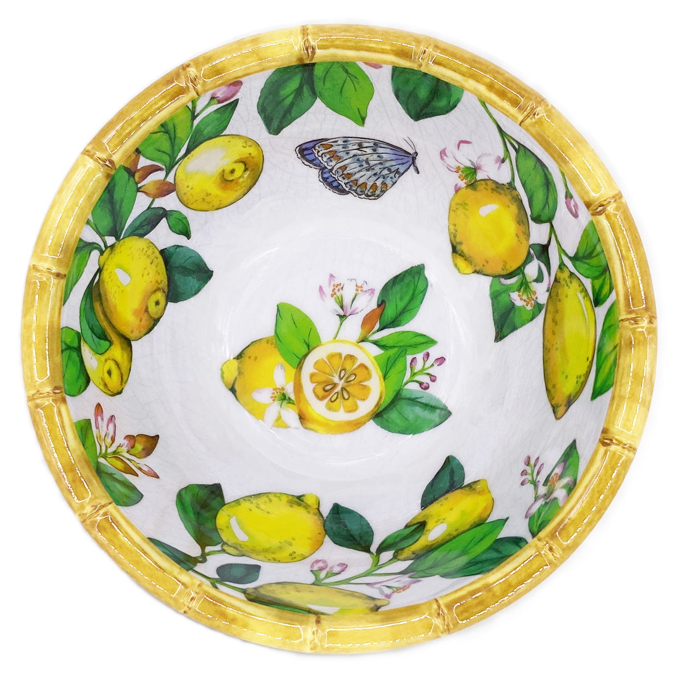 Petit bol en mélamine citron - Ø 15 cm