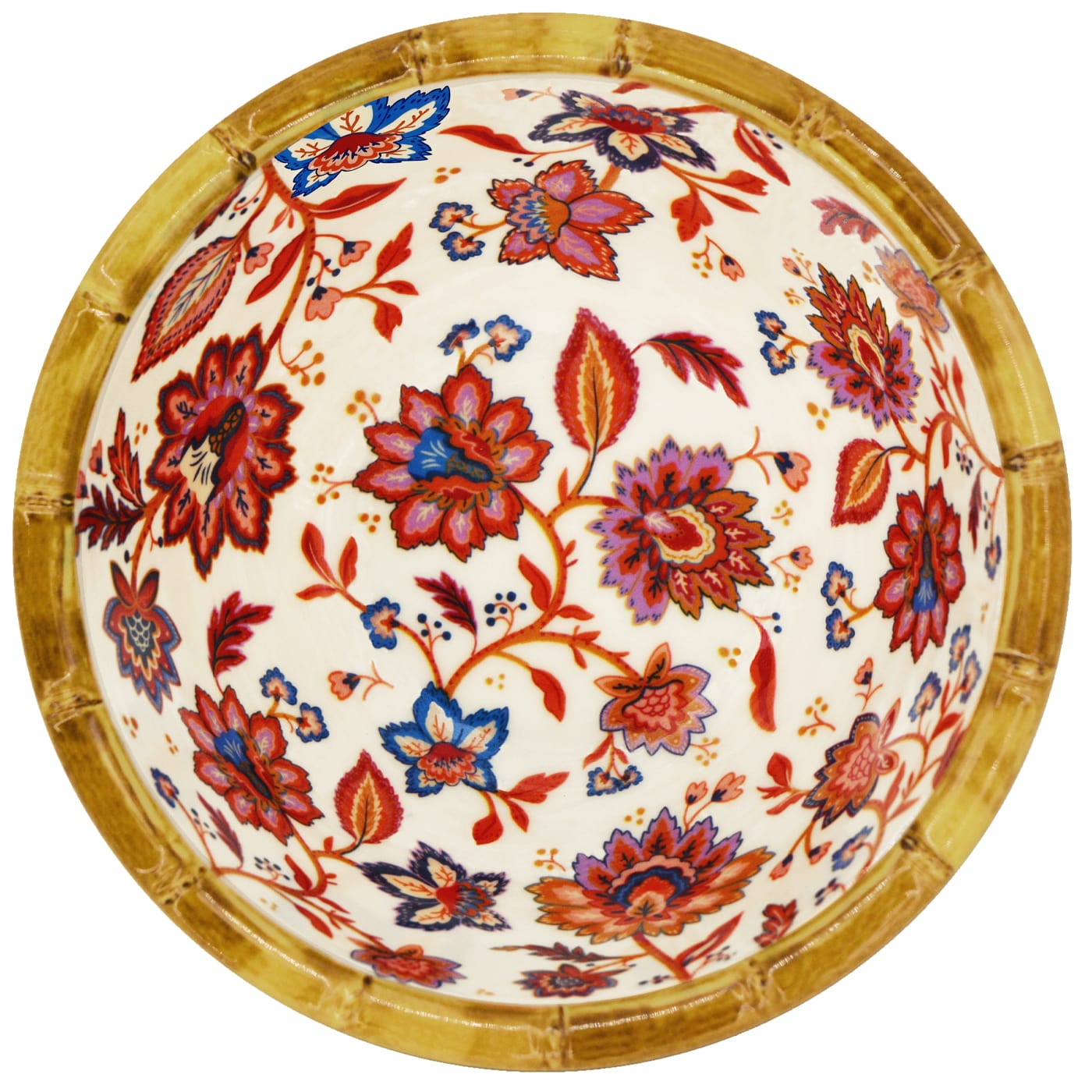 Petit bol en mélamine fleuris - Ø 15 cm