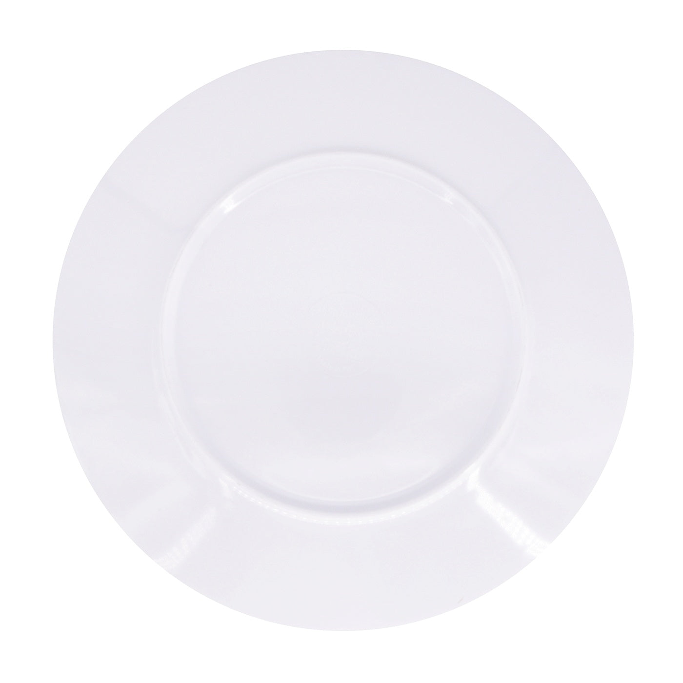 Petite assiette plate à dessert en mélamine corail - Ø 23 cm