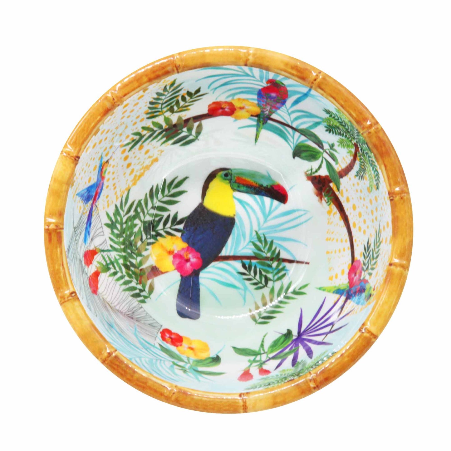 Petit bol en mélamine toucans - Ø 15 cm