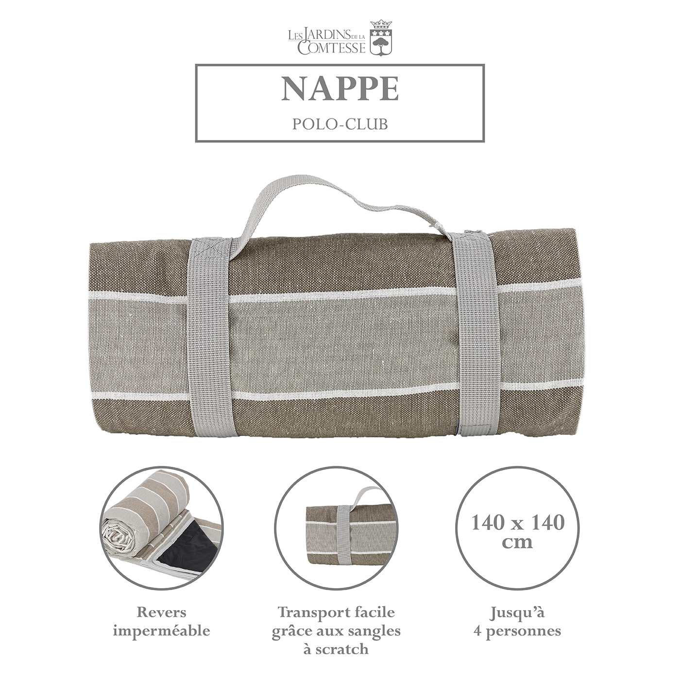 Nappe pique-nique Polo-Club