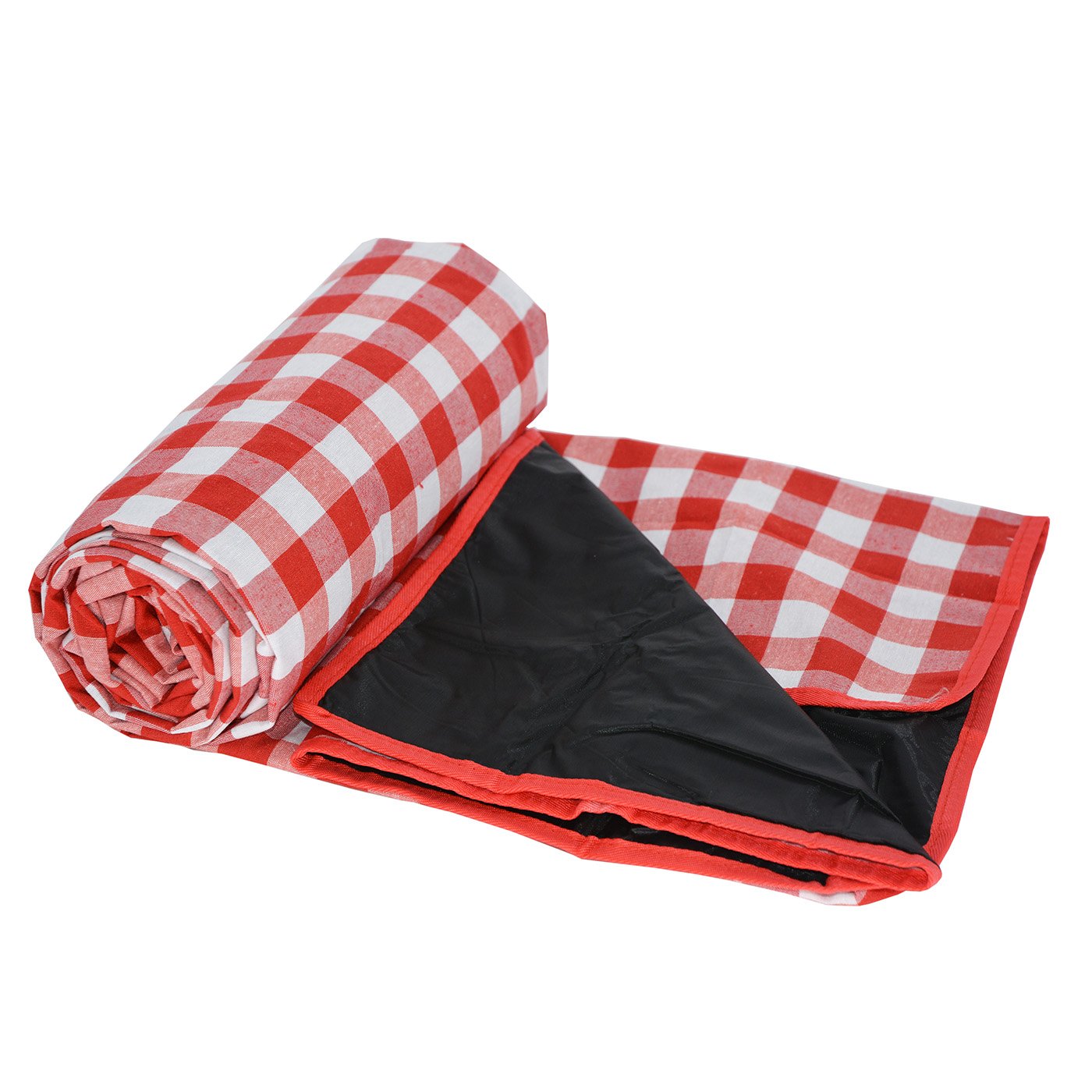 Nappe pique-nique imperméable carreaux rouges