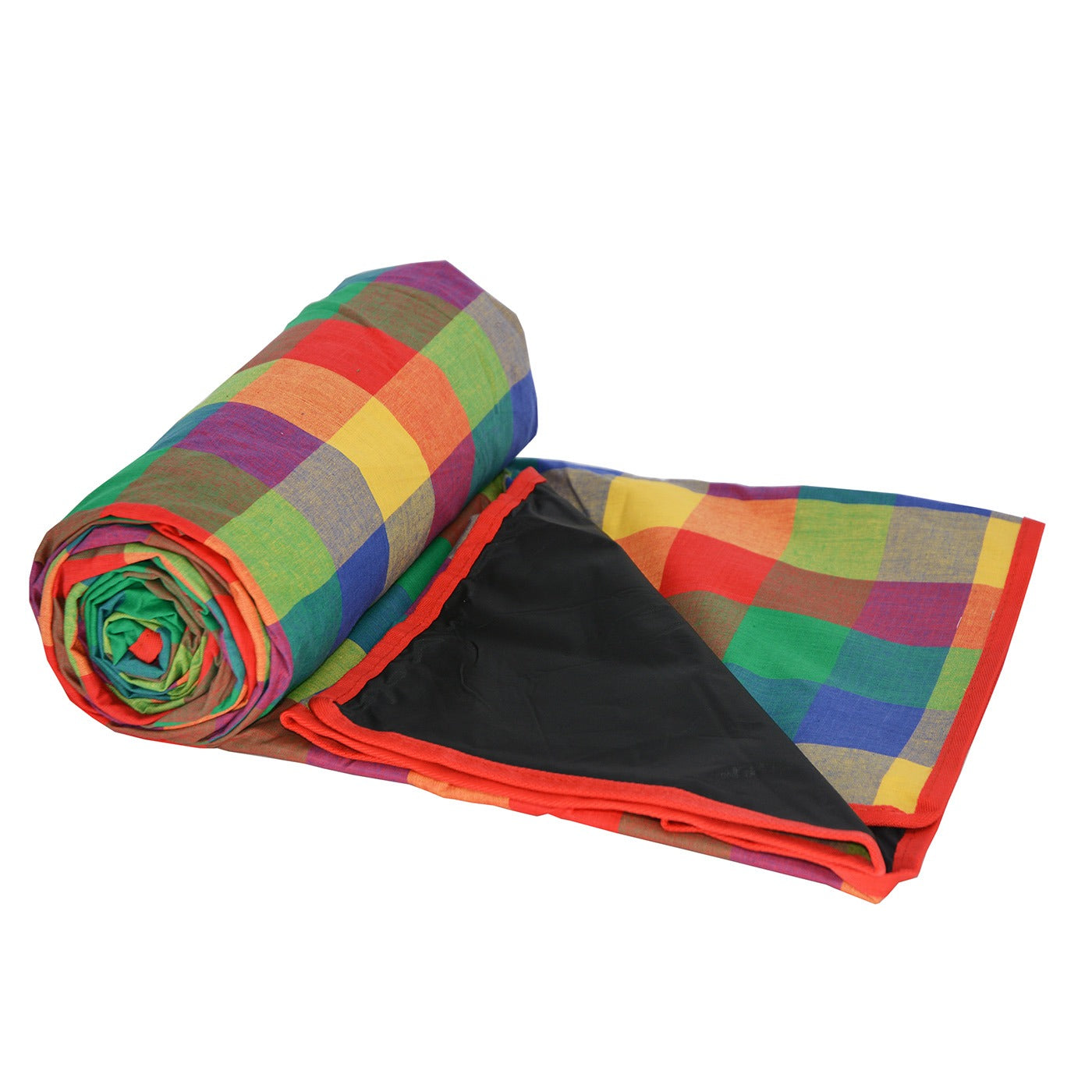 Nappe pique-nique carreaux multicolore XL