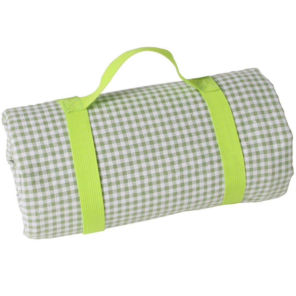 Nappe pique-nique vichy vert pomme XL