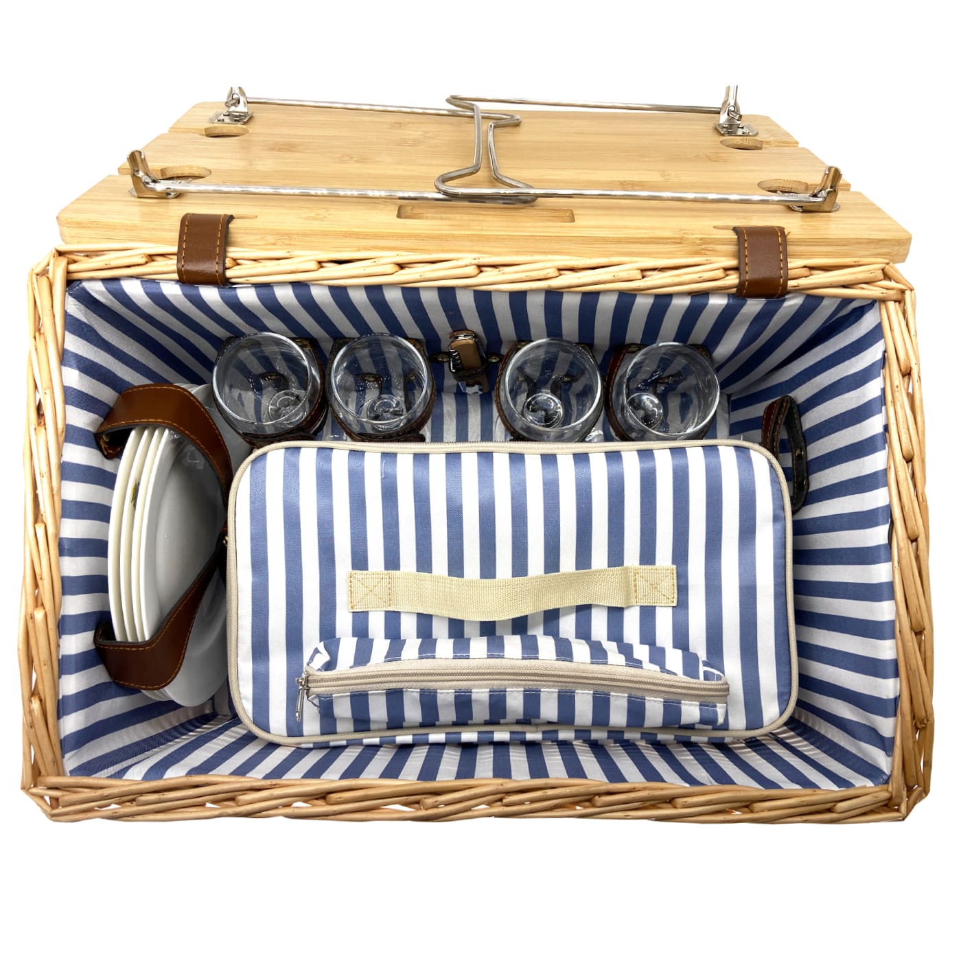 Panier pique-nique avec table - 4 personnes