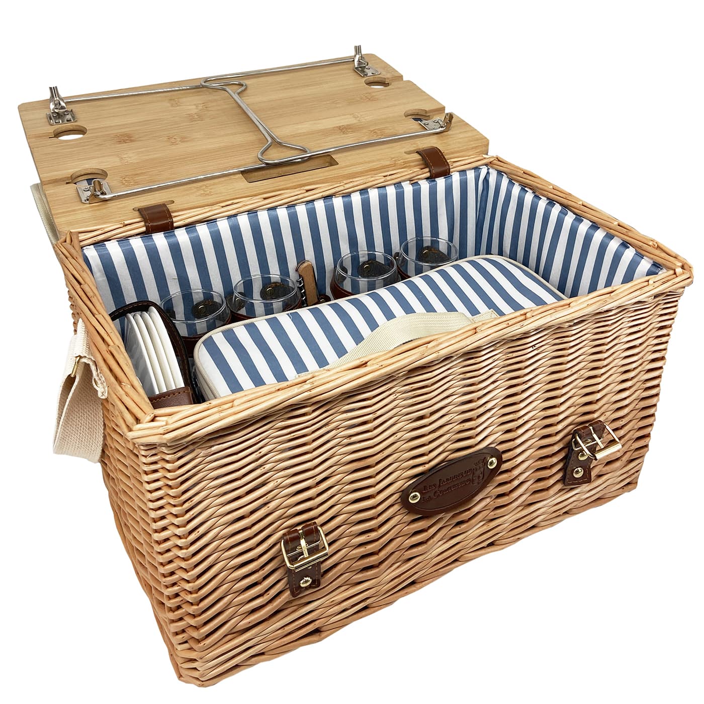 Panier pique-nique avec table - 4 personnes