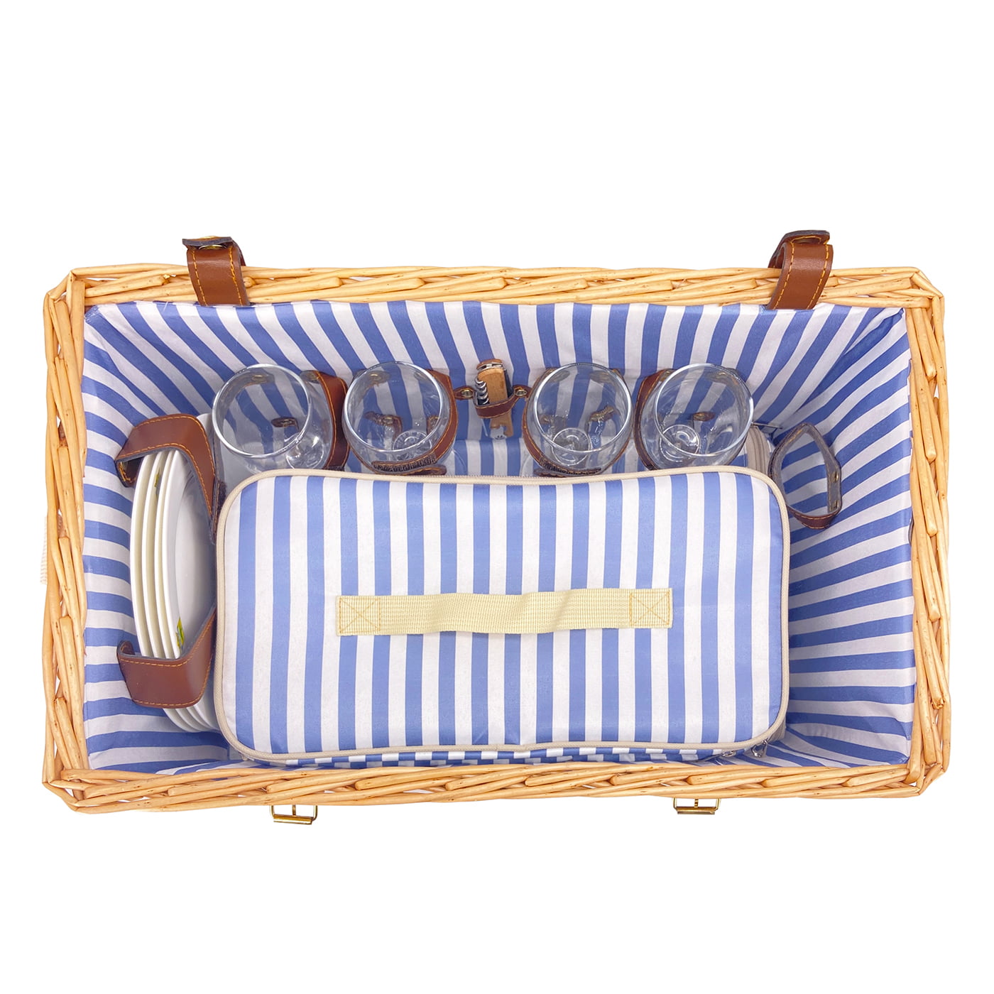 Panier pique-nique avec table - 4 personnes - CBA