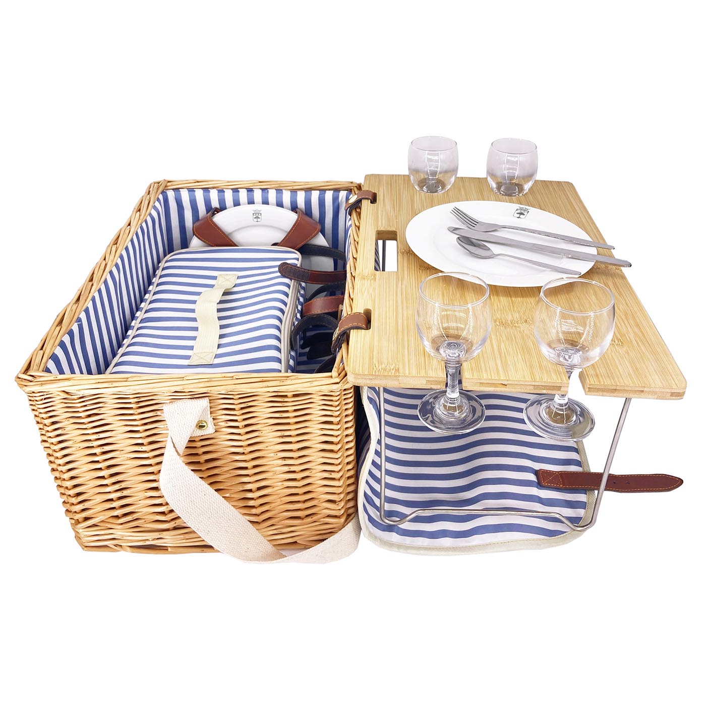 Panier pique-nique avec table - 4 personnes