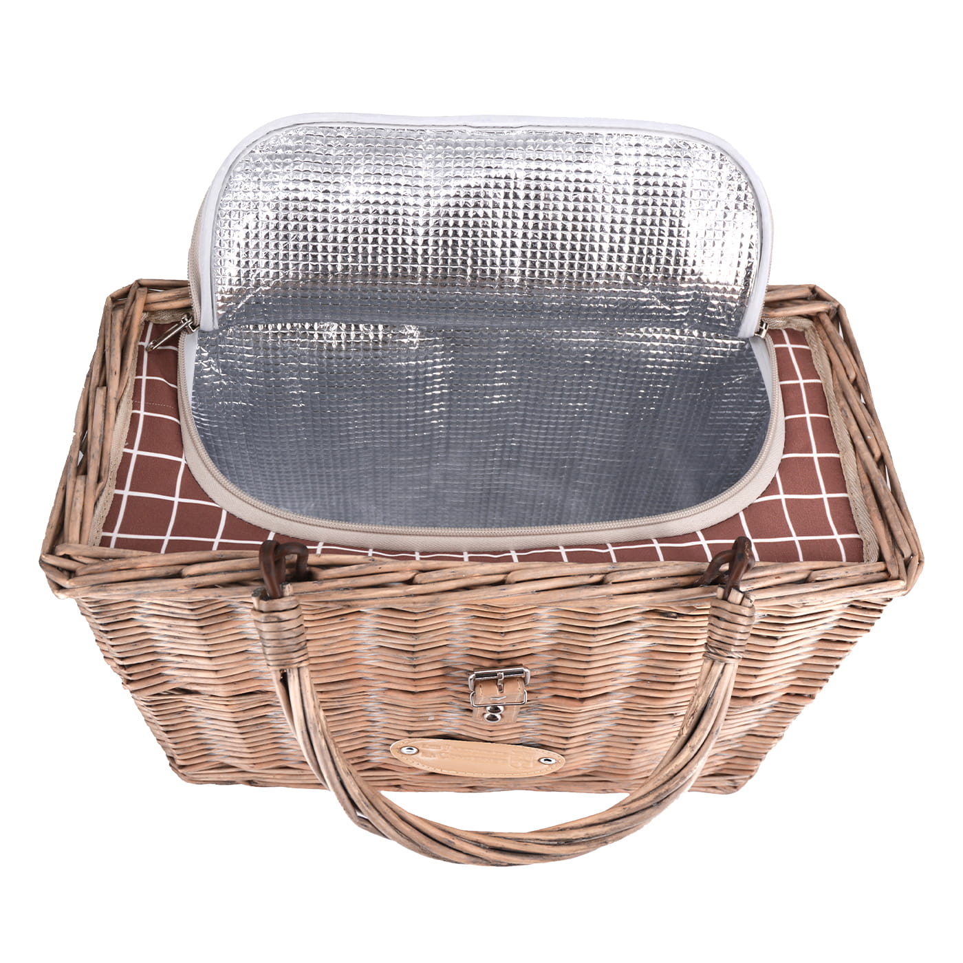 Panier isotherme en osier Monceau