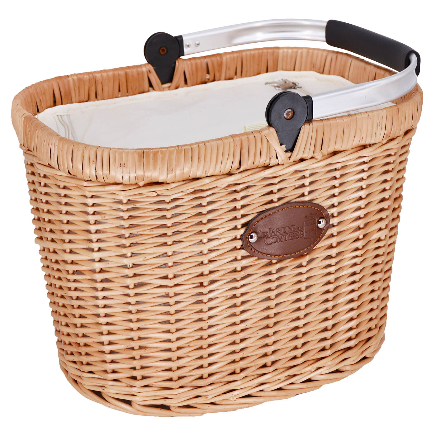 Panier isotherme en osier Petit Chantilly Lin - 18 L