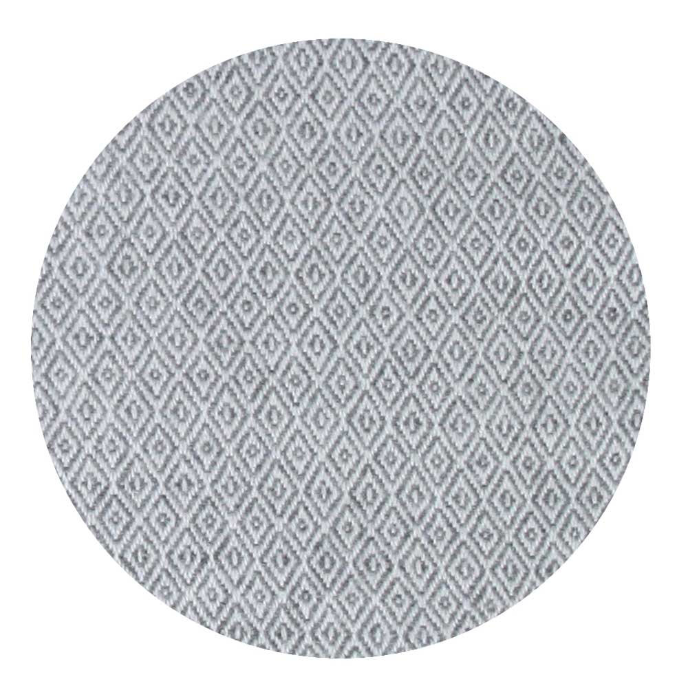 Echarpe cachemire et laine Homme & Femme 40 x 190 cm - Gris Anthracite motif Diamant