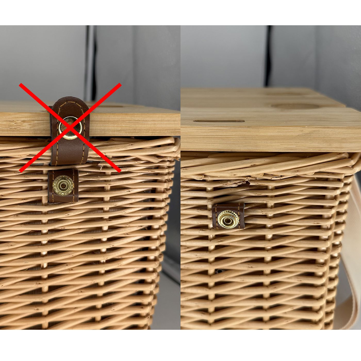 Panier pique-nique avec table - 4 personnes - CBA