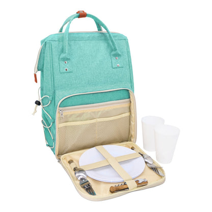 Sac à dos pique-nique Turquoise - 2 personnes