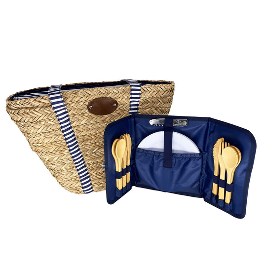 Sac de plage pique-nique Riviera Marine - 4 personnes