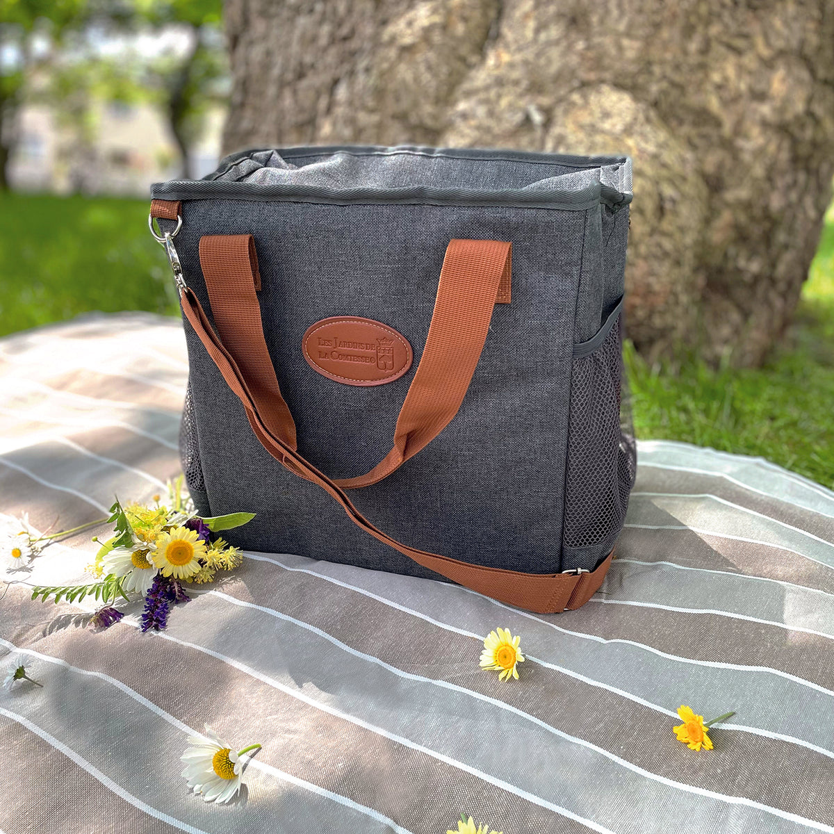 Panier À Pique-Nique Sac Isotherme 30 L Glacière Imperméable - Noir Panier À Pique-Nique Sac Isotherme 30 L Glacière Imperméable - Noir