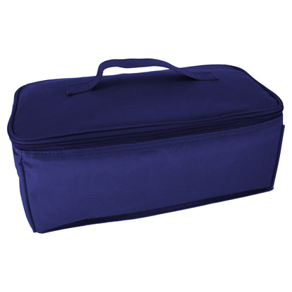 Glacière Isotherme Bleue Marine Grande Taille 34 x 18 x 15 cm