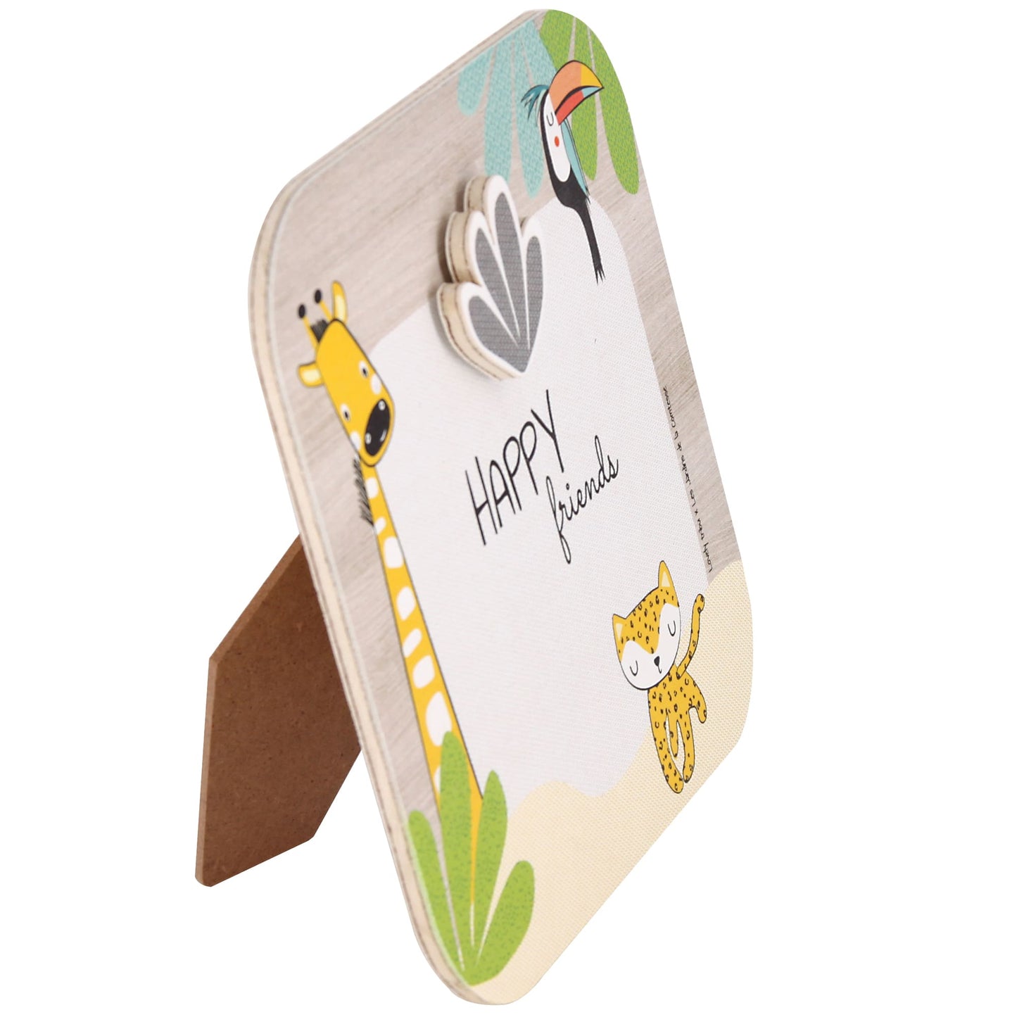 Cadre-Photo avec magnet en bois pour la chambre de bébé - Cadeau bébé / enfant