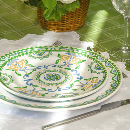 Petite assiette plate à dessert en mélamine Evora - Ø 22 cm