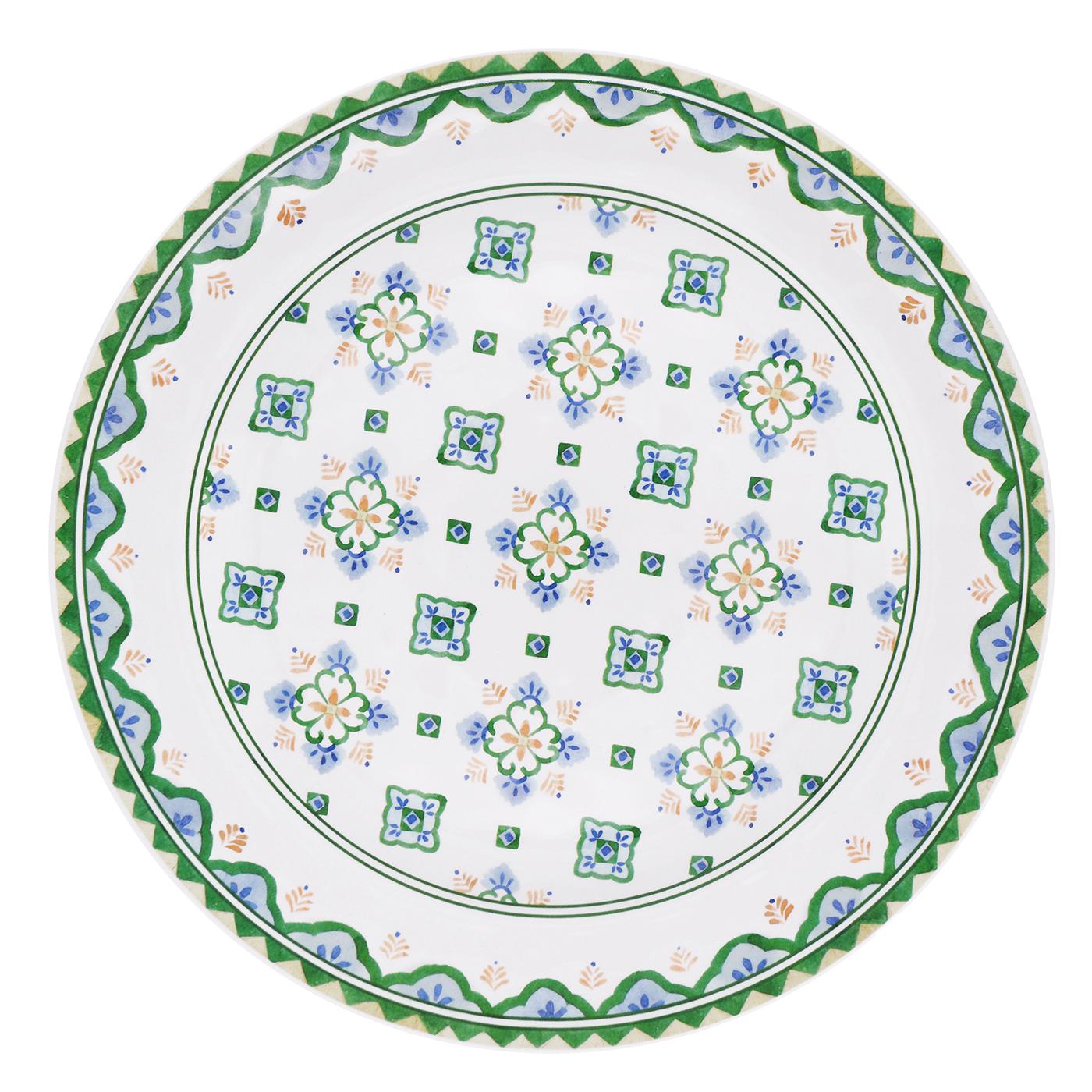 Grande assiette plate en mélamine Evora - Ø 28 cm