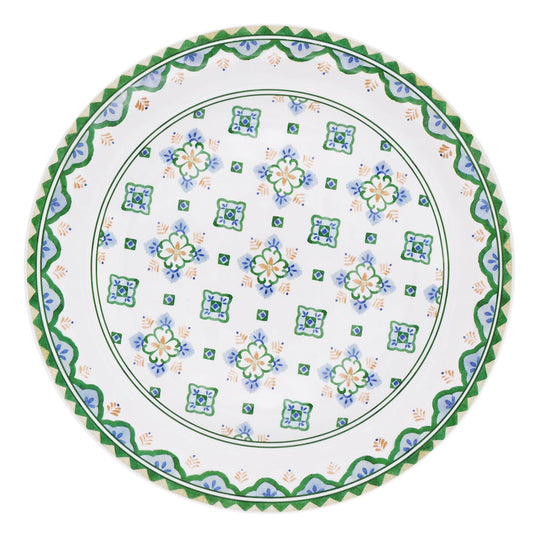 Grande assiette plate en mélamine Evora - Ø 28 cm