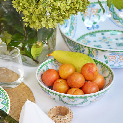Grande assiette creuse en mélamine Evora - 19 cm