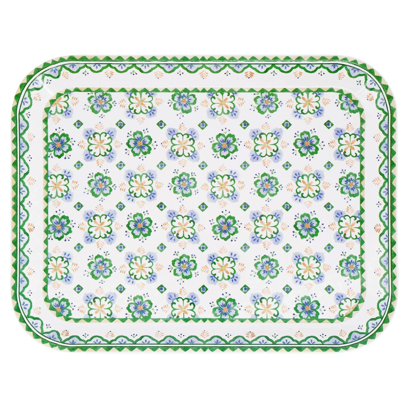 Petit plateau de présentation rectangulaire en mélamine Evora - 33 x 26 cm