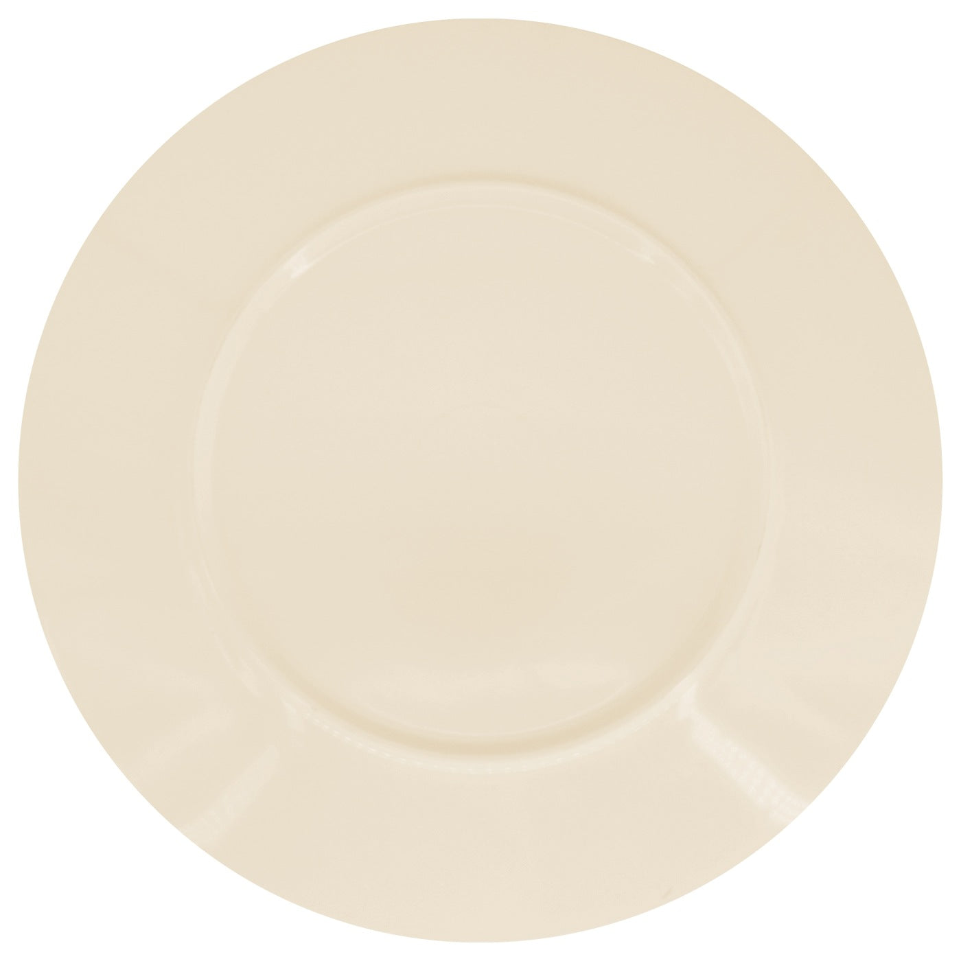 Grande assiette plate en mélamine fleurie - Ø 28 cm