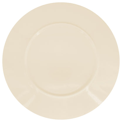 Grande assiette plate en mélamine fleurie - Ø 28 cm