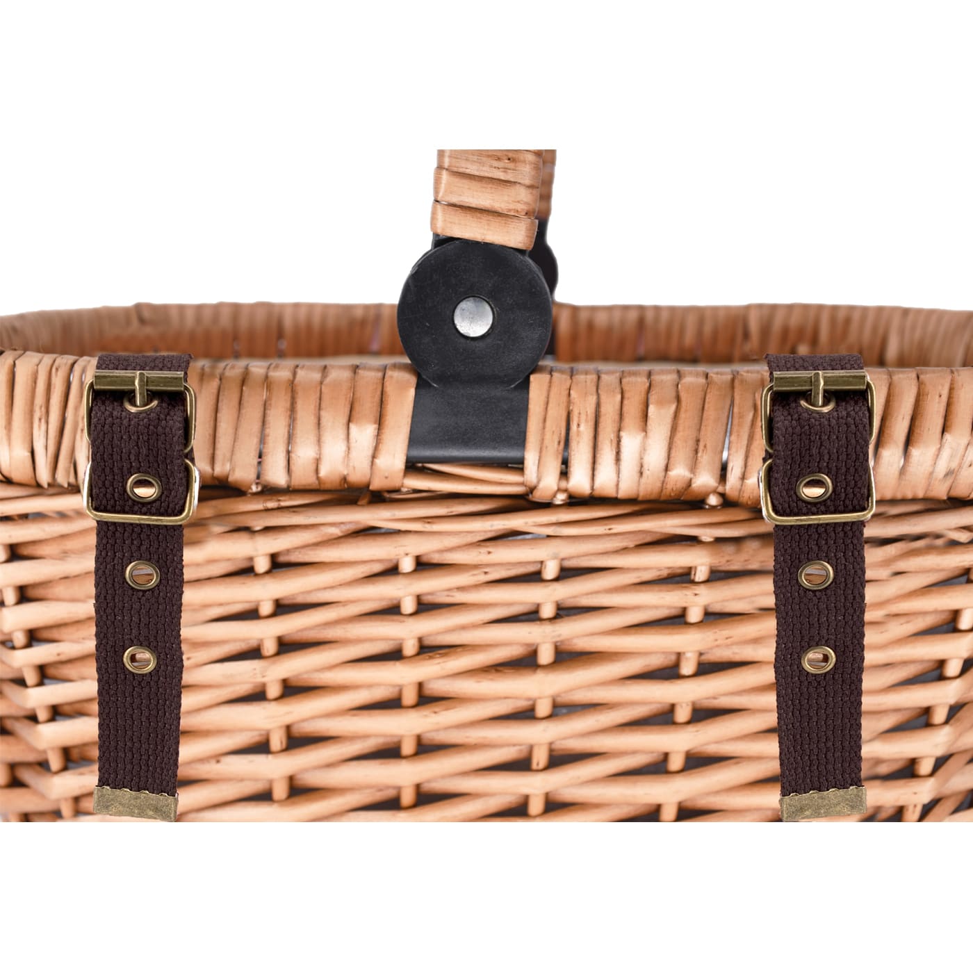 Panier de vélo en osier | tressé à la main, écologique, avec Panier de vélo en osier | tressé à la main, écologique, avec