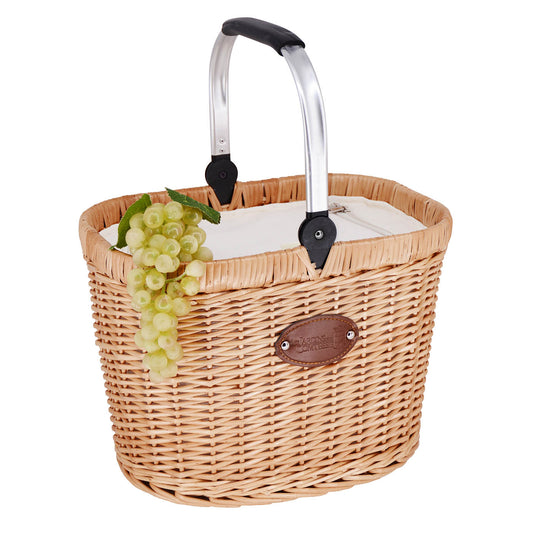 Panier isotherme en osier Petit Chantilly Lin - 18 L