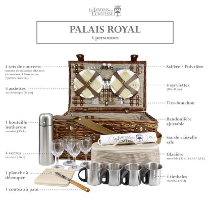 Panier pique-nique Palais Royal - 4 personnes