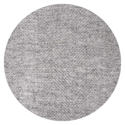 Plaid laine Gris et Ivoire - Grands chevrons - 130 x 200 cm
