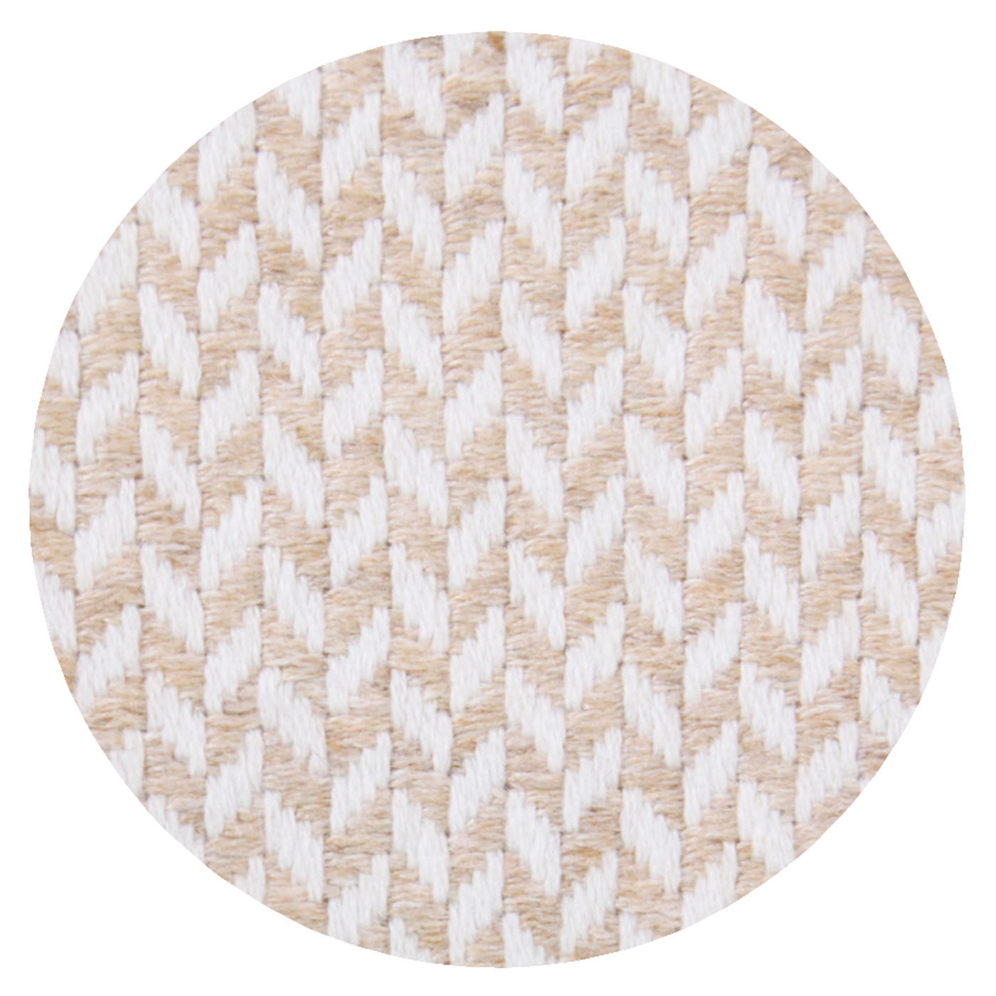 Plaid cachemire et laine petits chevrons Camel - 130 x 230 cm