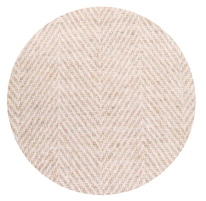 Plaid cachemire et laine Camel - Grands chevrons - 130 x 230 cm